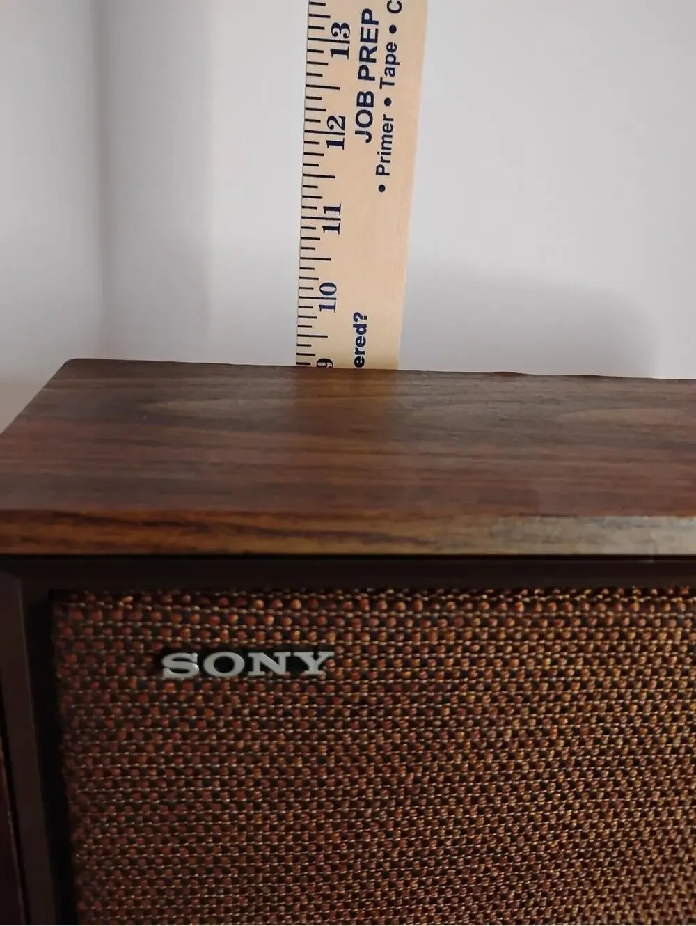 Vintage Wooden SONY AM/FM Table Radio TFM-9450W Tested & Working 100 complete